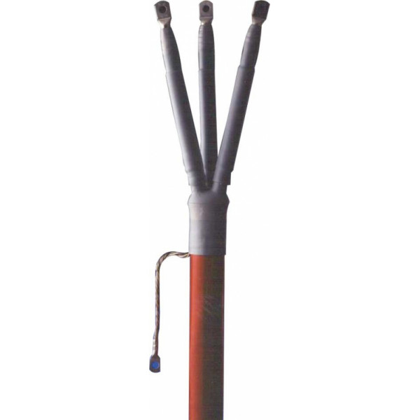 3M QTII 92-EB 61-3 RUS - концевая муфта холодной усадки для 3-жильного кабеля с изоляцией из СПЭ на 10 кВ, 3x50-70 мм2, внутренняя установка